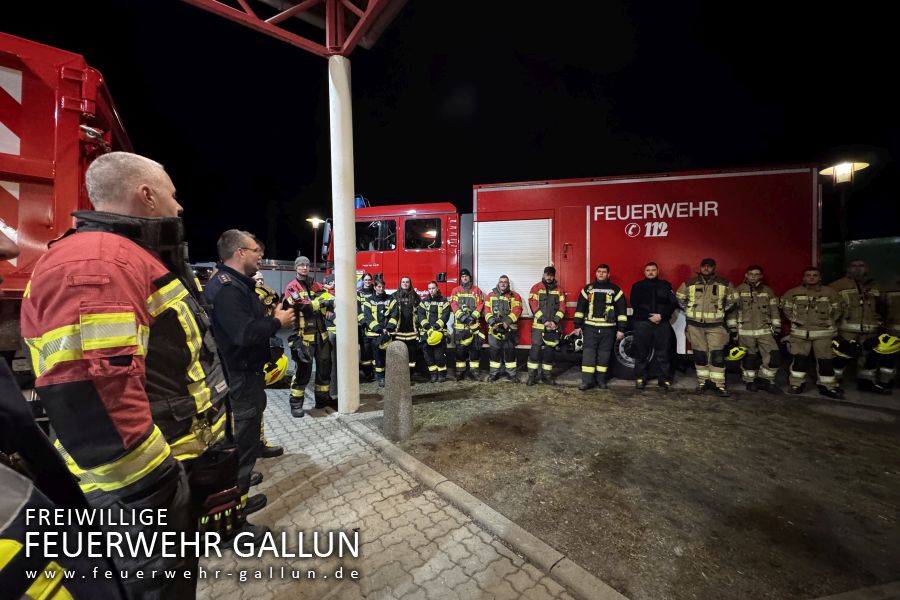 Ausbildung TH-Zug LDS in Gallun